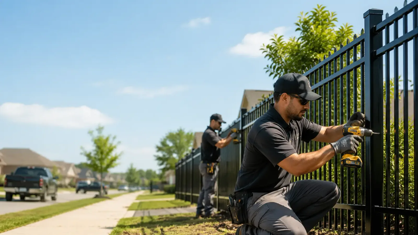 Metal Fence Installation in Greenvale, NY